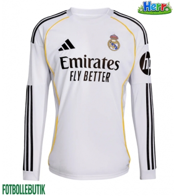 Real Madrid Hemmatröja 2025-26 Långärmad